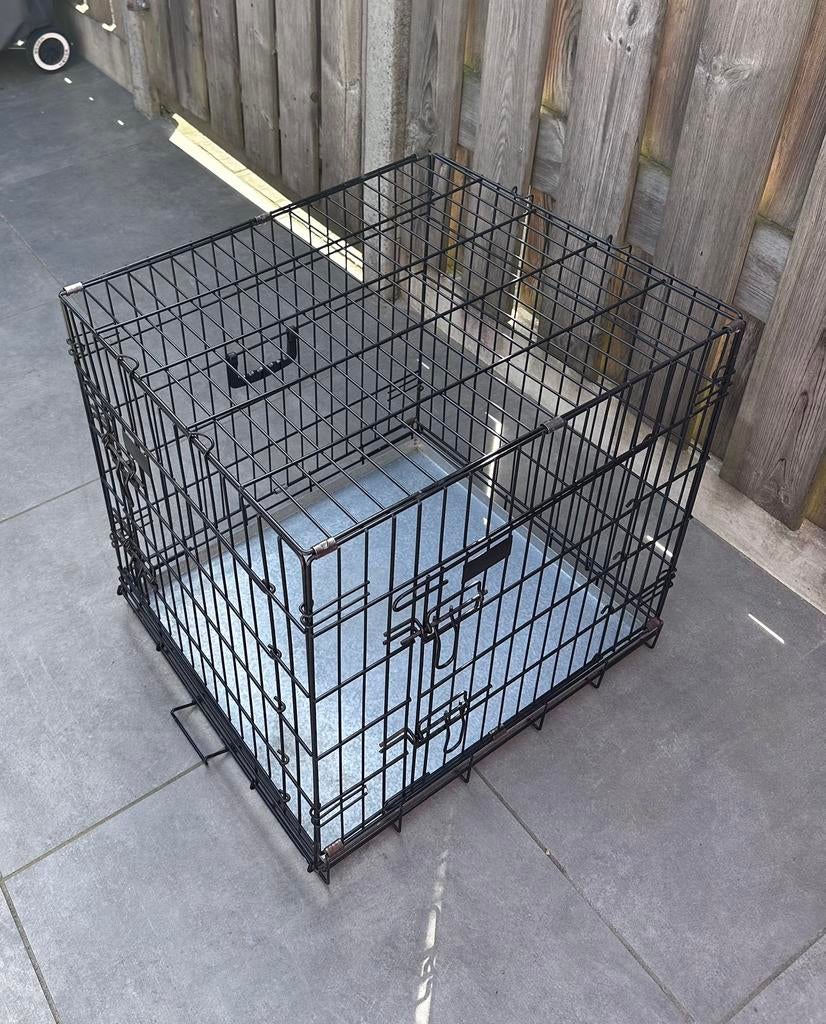 Hondenbench 62x61x55, Dieren en Toebehoren, Hondenhokken, Ophalen, Zo goed als nieuw, 75 tot 110 cm, Minder dan 65 cm