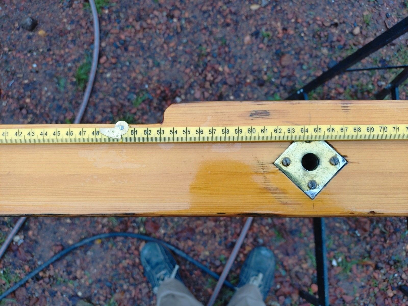 valk mast hout, Ophalen, Gebruikt