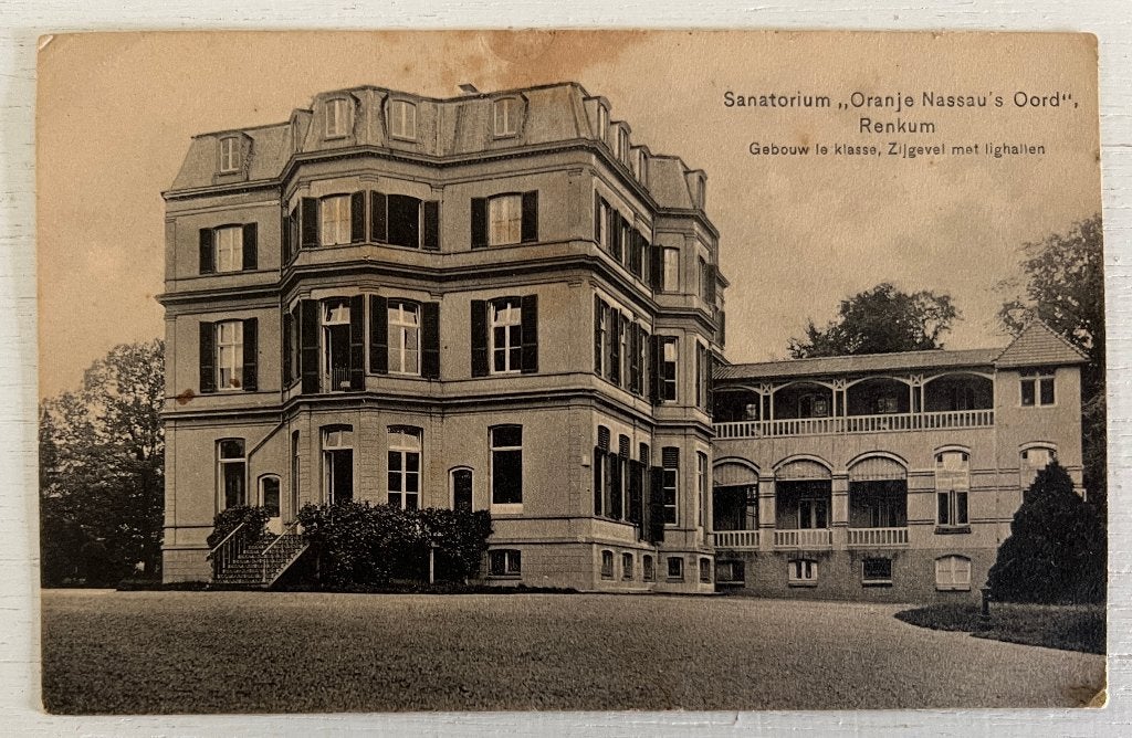 Oude Ansichtkaart  -  Renkum - “Oranje Nassau’s Oord”, Verzamelen, Ansichtkaarten | Nederland, Ophalen of Verzenden, Voor 1920