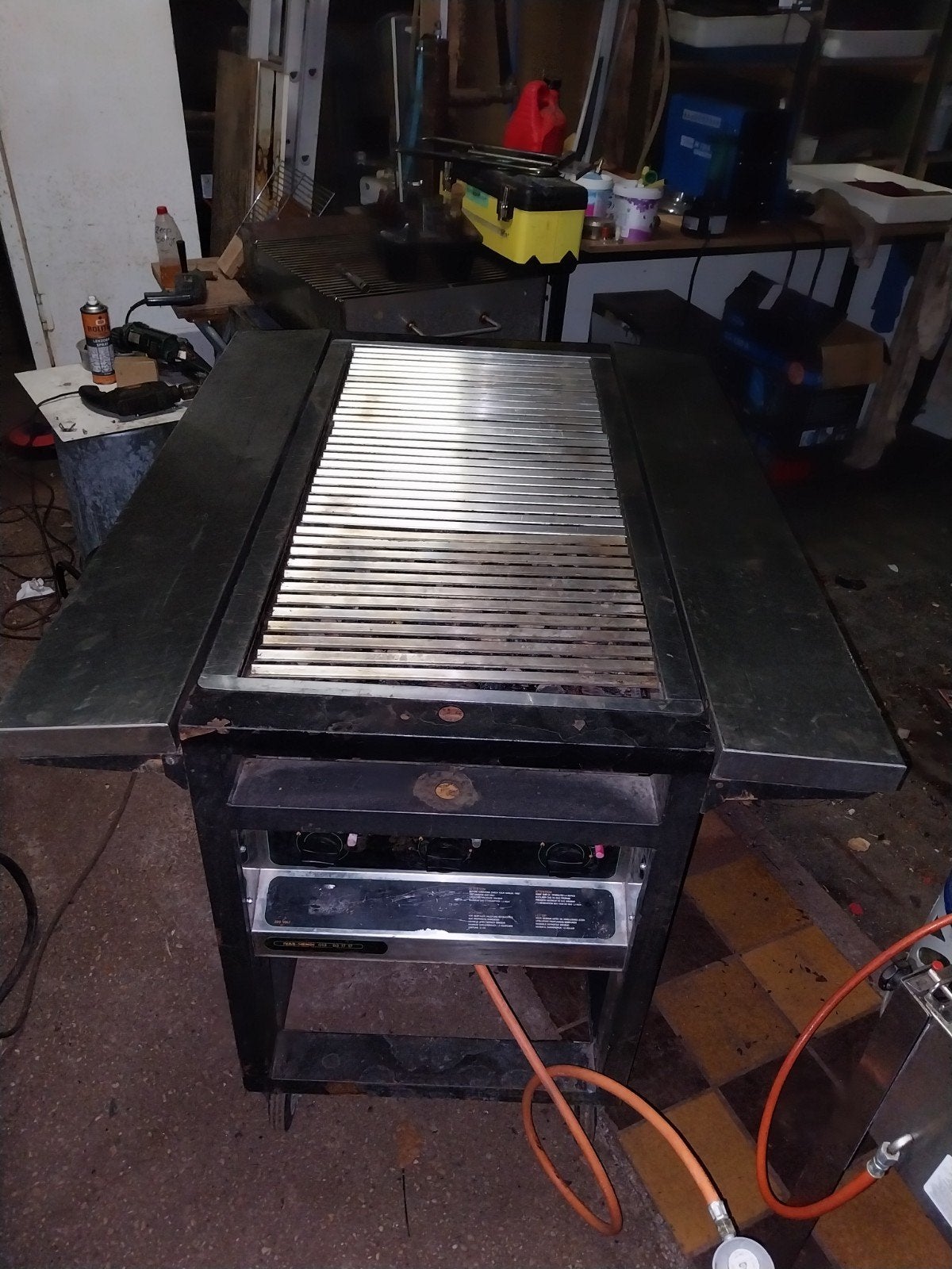Ivas barbecue met Afzuigkap - Gebruikt, Ophalen of Verzenden, Gebruikt