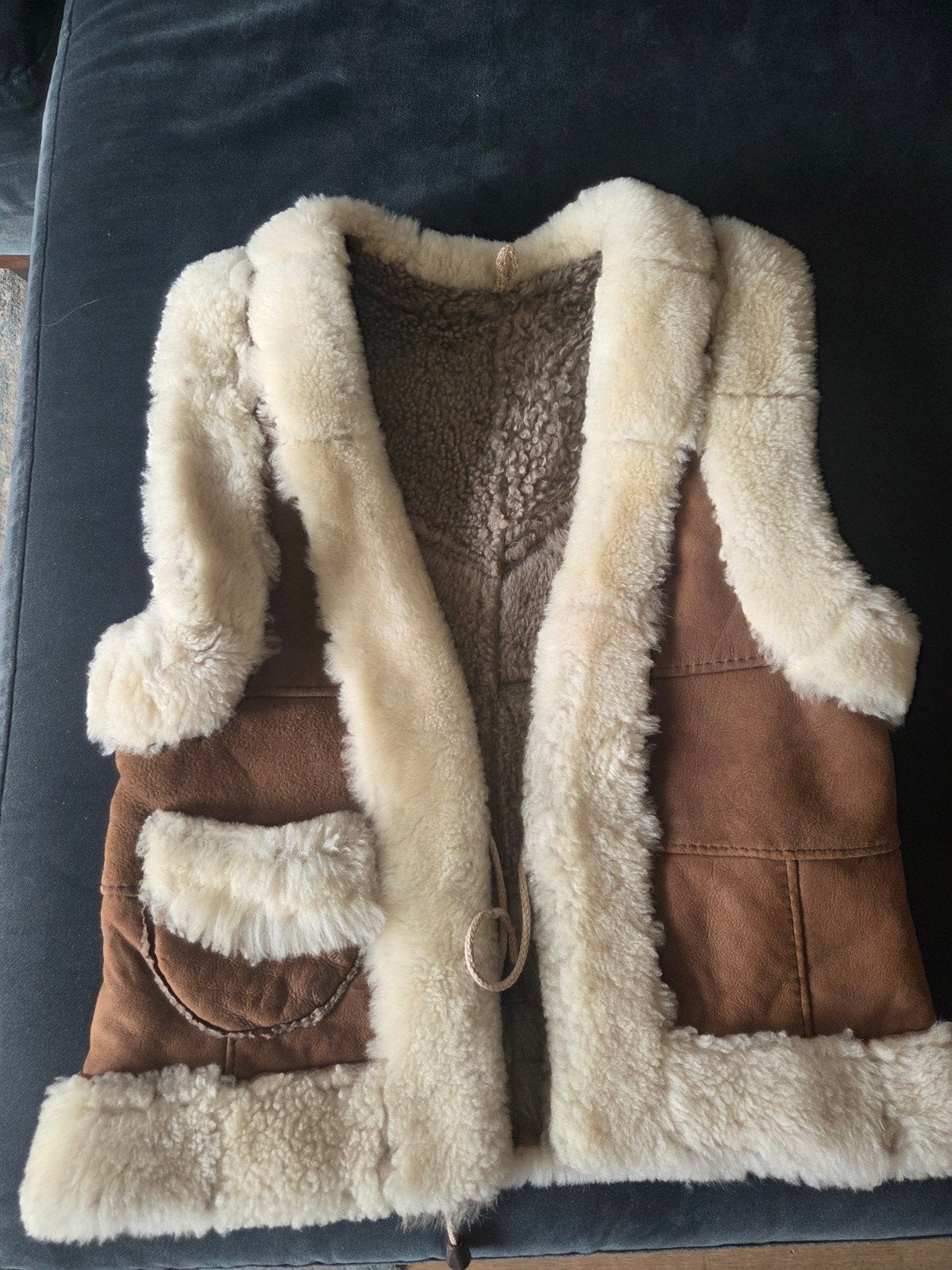 bodywarmer van echt schapenwol, Ophalen of Verzenden, Jongen of Meisje, Jas