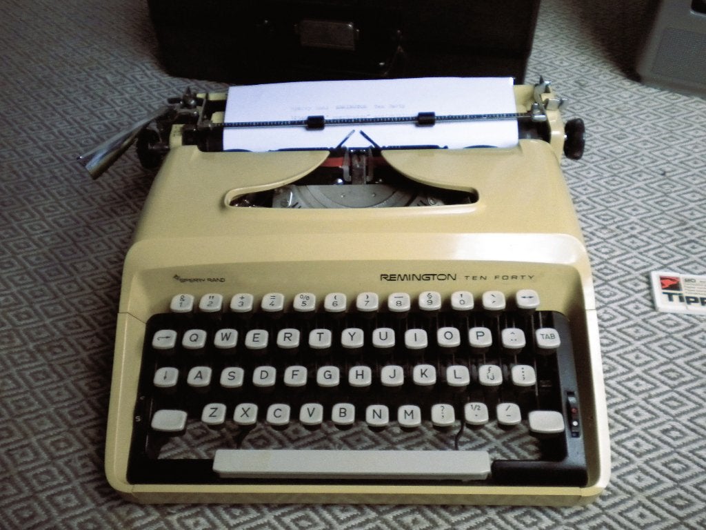 Remington Ten  Forty portable schrijfmachine, Diversen, Ophalen of Verzenden, Zo goed als nieuw