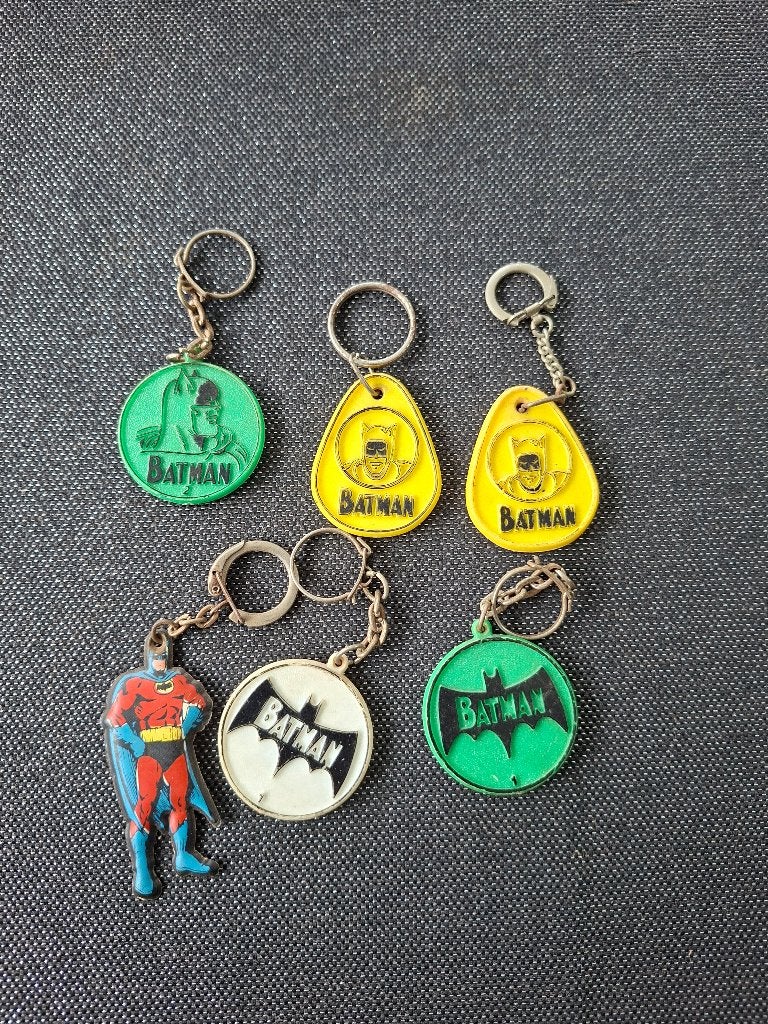 6x batman sleutelhanger, Verzamelen, Ophalen of Verzenden, Nieuw