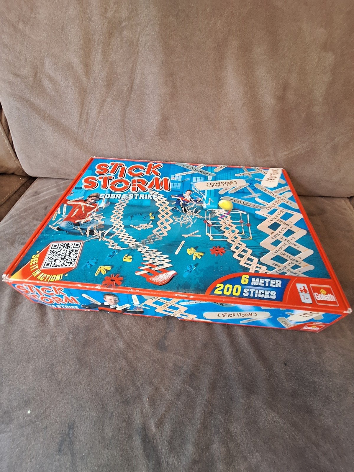 stick storm, Ophalen, Een of twee spelers, Reisspel, Coliath