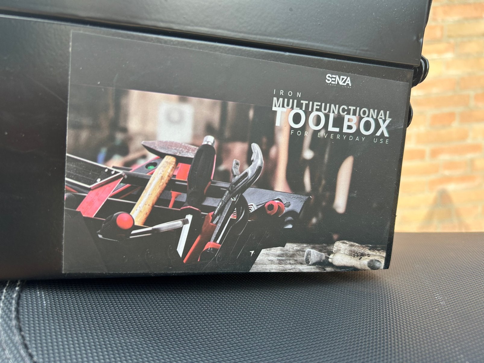 Nieuwe metalen gereedschapskist / toolbox – SENZA, Ophalen, Nieuw