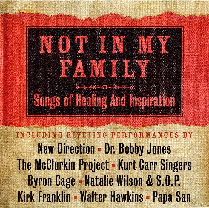 SALE->CD VARIOUS - Not In My Family - Songs Of Heali >FOLIE, Ophalen of Verzenden, Nieuw in verpakking, Gospel