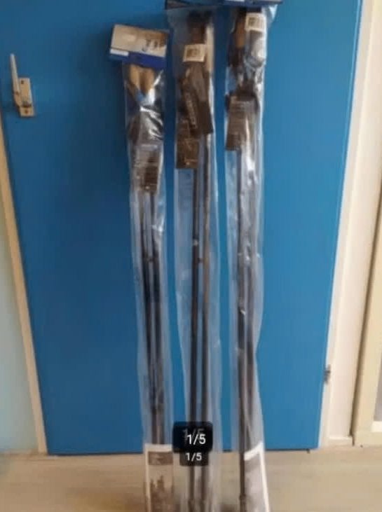 Abbey Nordic Walking stokken maat 120-130cm nieuw, Ophalen, Wandelstok, Nieuw