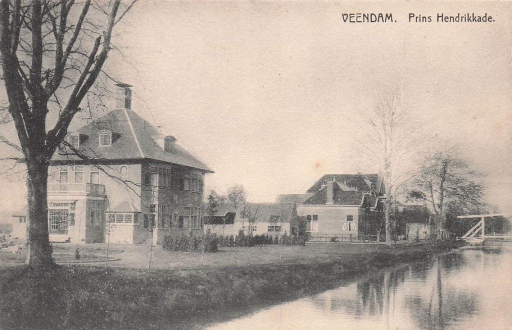 703-129-035 Veendam Prins Hendrikkade, Verzenden, Voor 1920, Groningen