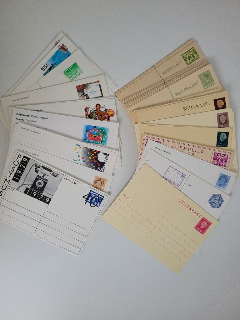 blanco briefkaarten Nederland, Postzegels en Munten, Postzegels | Nederland, Ophalen of Verzenden, Na 1940, Postfris