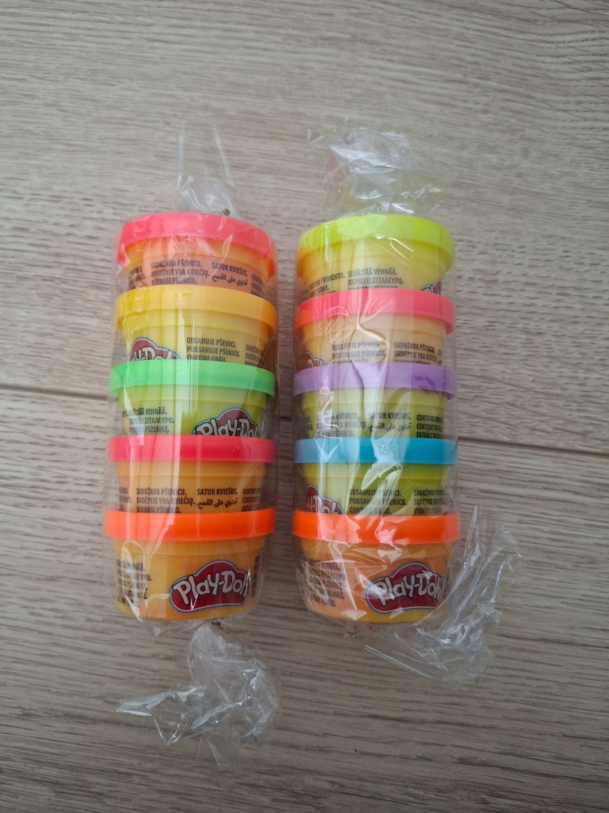 Play-Doh Klei Set - 10 potjes in diverse kleuren, Ophalen of Verzenden, Nieuw, Knutselen