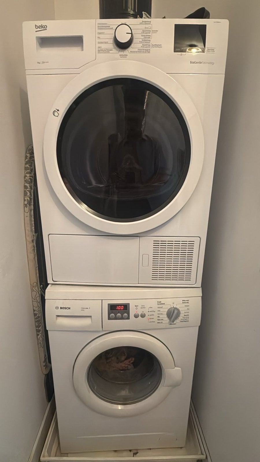 Beko Droogtrommel - Efficiënt en Betrouwbaar, Ophalen, 8 tot 10 kg, Zo goed als nieuw, Voorlader