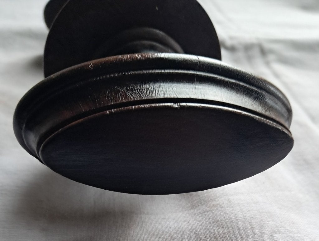 Houten deur knop, Ophalen of Verzenden