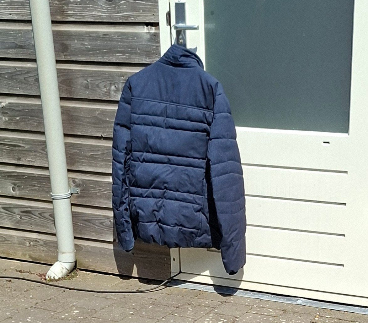 PMG winterjas  spijkerblauw, Kleding | Heren, Jassen | Winter, Ophalen, Blauw, Maat 56/58 (XL), Zo goed als nieuw