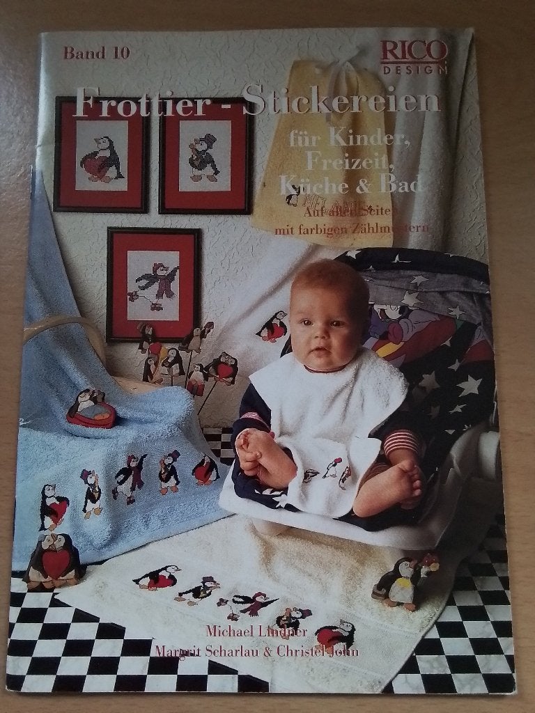Rico kinder borduurboekje nummer 10, Ophalen of Verzenden, Zo goed als nieuw, Handborduren, Patroon