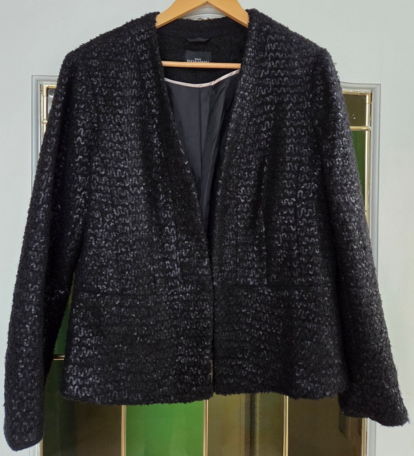 Your Sixth Sense getailleerde blazer met pailletten, Your sixth sense, Zwart, Maat 46/48 (XL) of groter, Ophalen of Verzenden