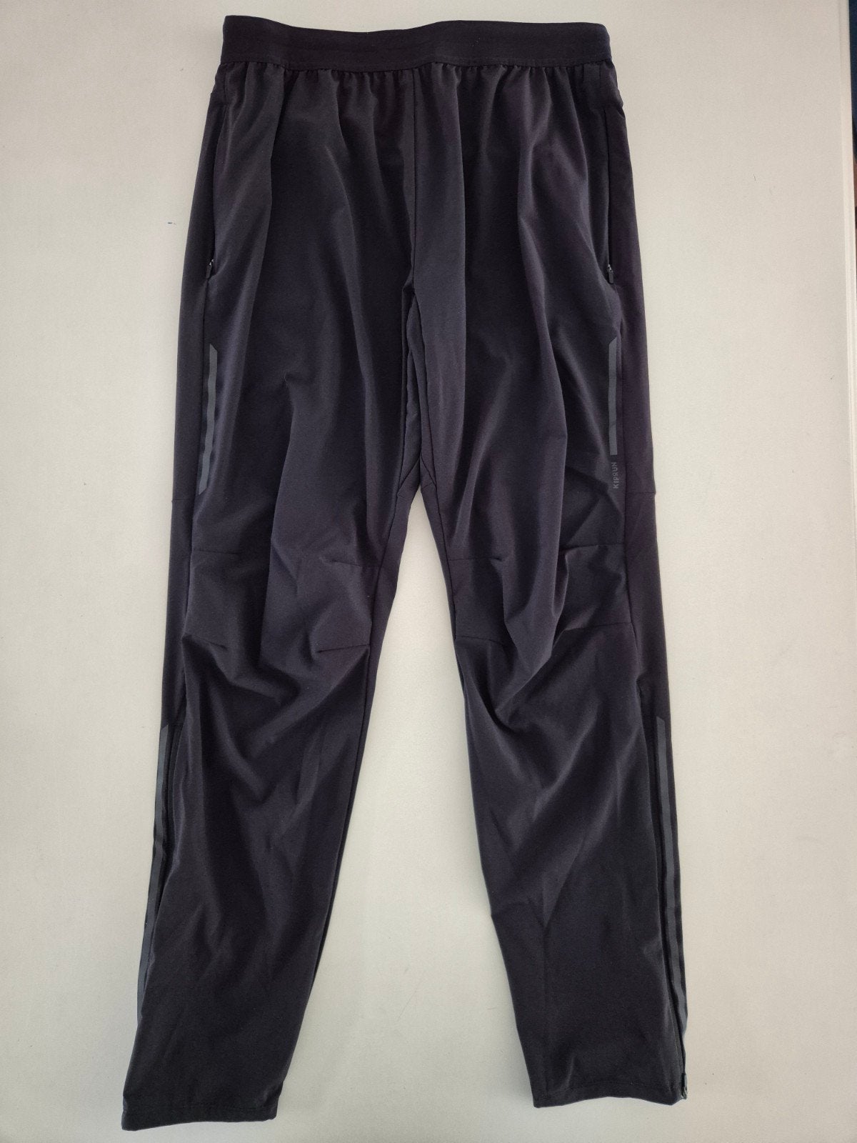 Hardloopbroek met telefoonzak achterop, maat L, Kleding | Heren, Sportkleding, Maat 52/54 (L), Zwart, Ophalen of Verzenden, Zo goed als nieuw