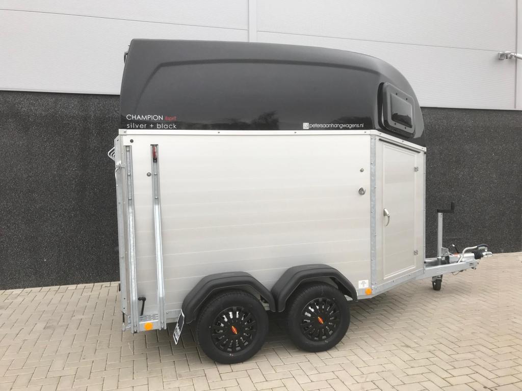 Bockmann Champion Esprit 2-paards volledig aluminium trailer, Dieren en Toebehoren, Paarden en Pony's | Trailers en Aanhangwagens