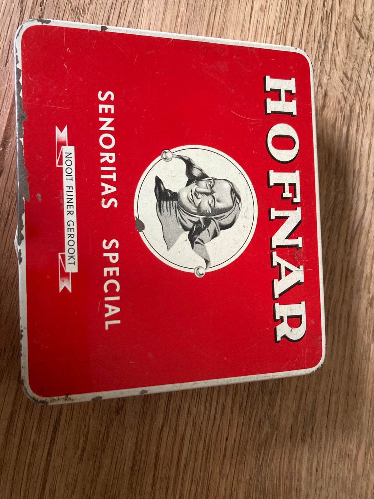 Leuk oud blikje Hofnar sigaren, Verzenden, Gebruikt, Overige