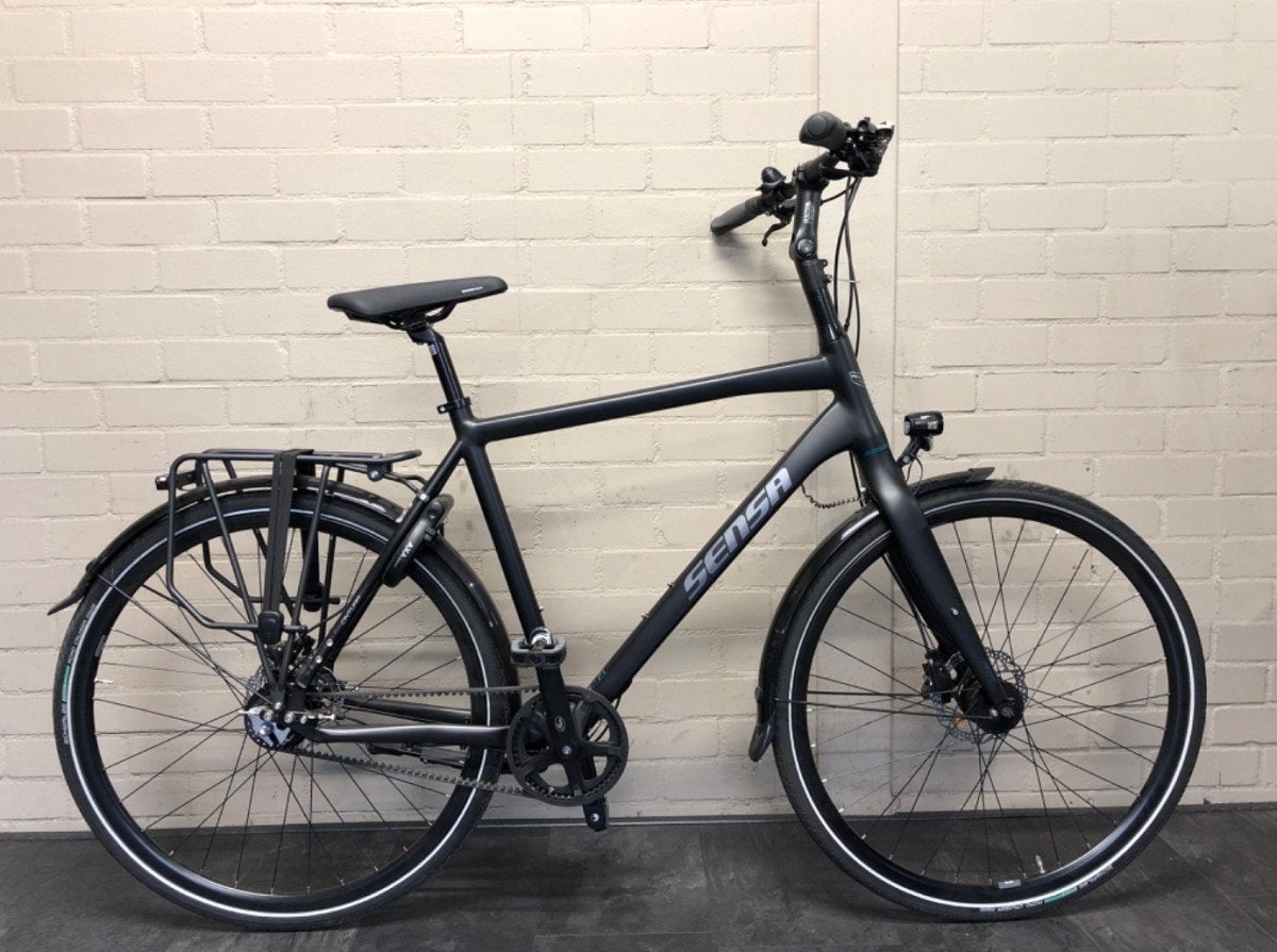 Sensa Cintura Black Gent 55cm NIEUW Heren Zwart 55cm, -, -, Nieuw, -