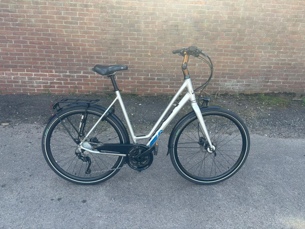 Koga F3 2.0 Dames tourfiets 59 cm, Fietsen en Brommers, Fietsen | Dames | Sportfietsen en Toerfietsen, Gebruikt, Koga Miyata, Meer dan 20 versnellingen