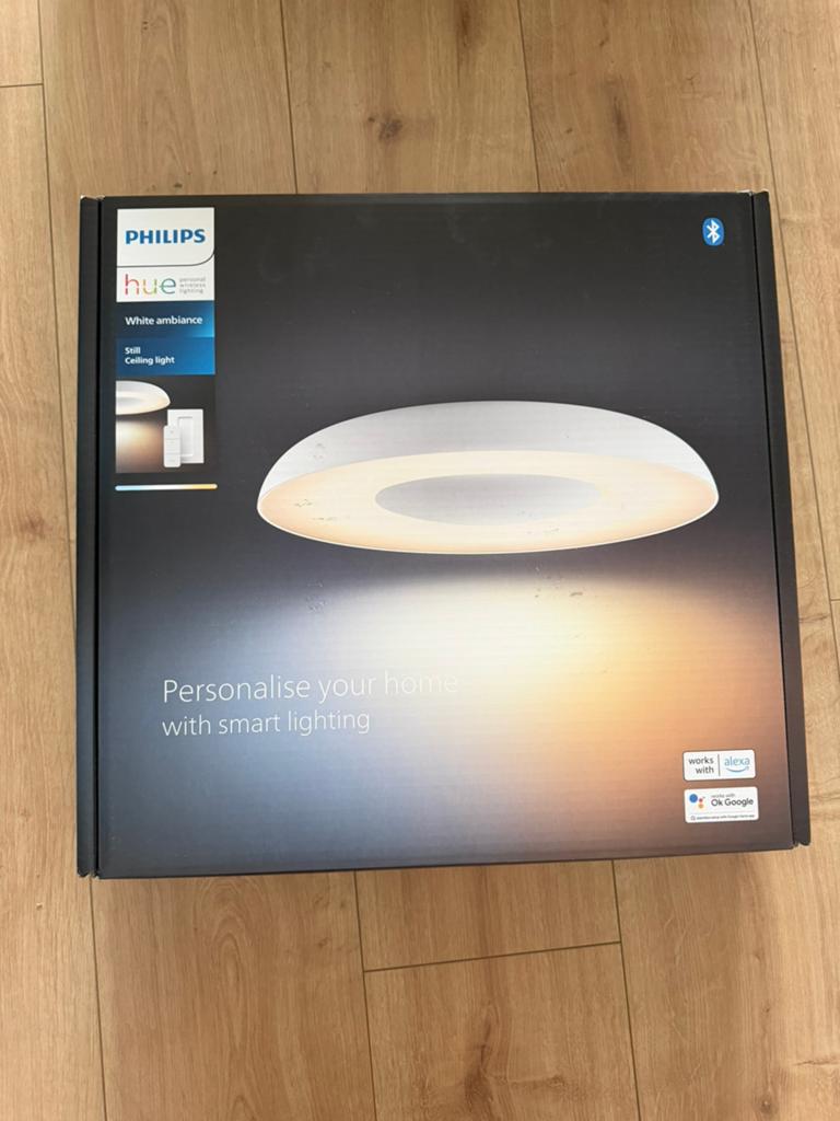 Philips Hue Still plafondlamp, Ophalen of Verzenden, Nieuw, Metaal