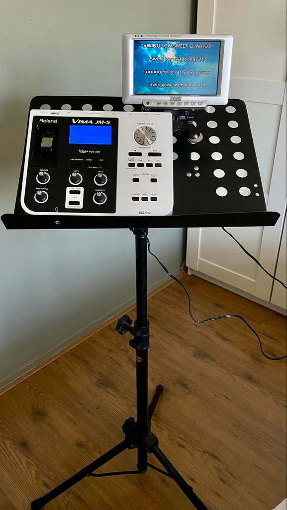 Roland VIMA JM-5 professionele Band in a Box met monitor, Ophalen, Zo goed als nieuw, Speler