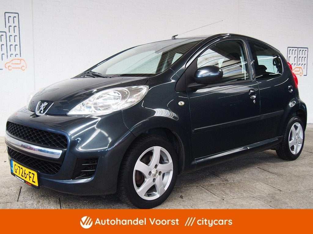 Peugeot 107 1.0 XR Airco, 5Deurs (APK:Nieuw) Incl.Garantie, Voorwielaandrijving, Stof, Gebruikt, Huisgarantie