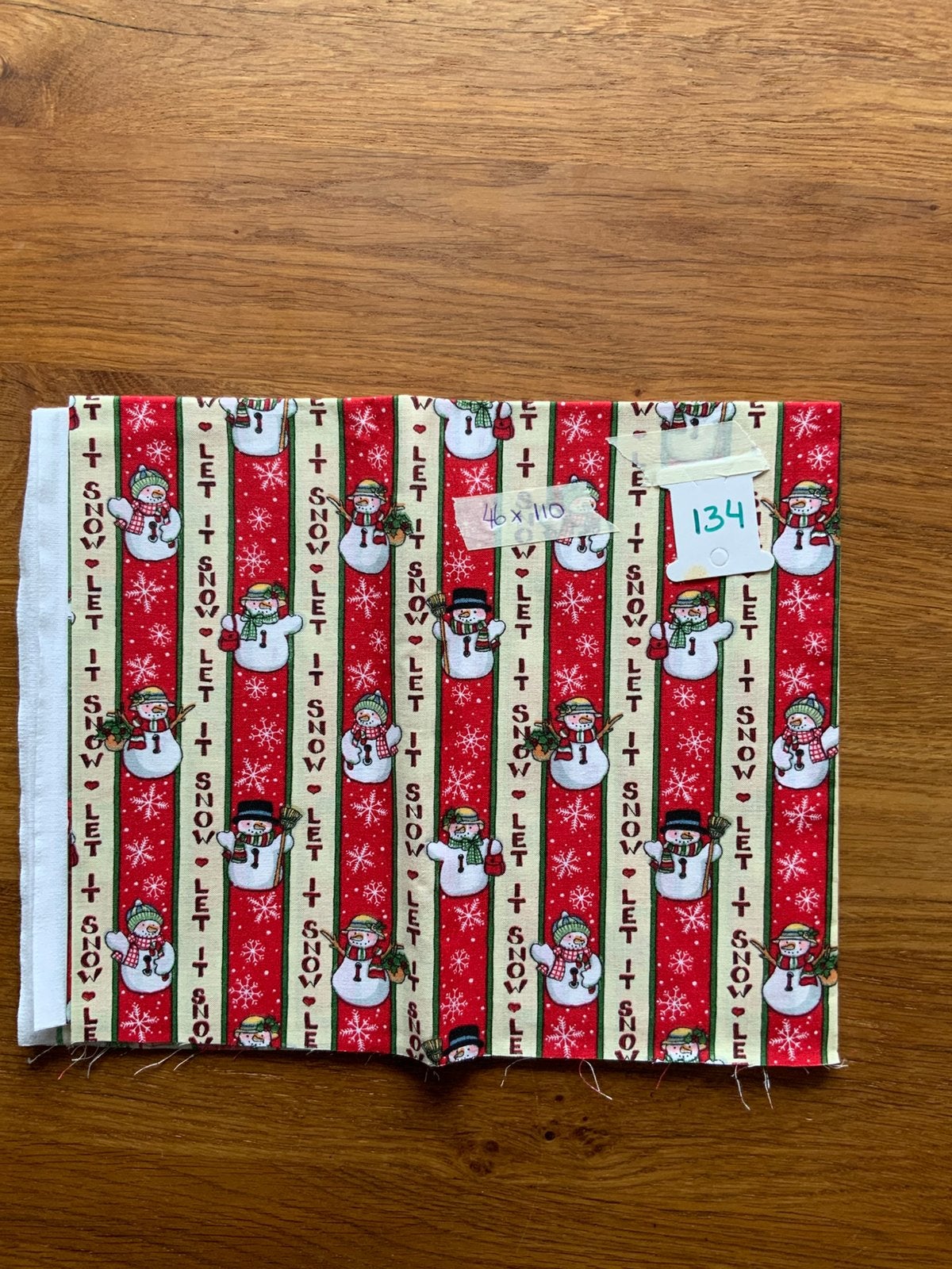 Quilt stof, 46 x 110 cm, nr 134, Ophalen of Verzenden, Nieuw