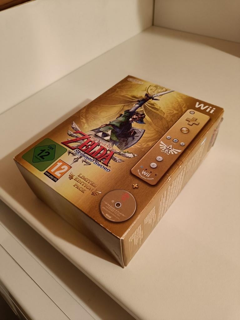 Zelda Skyward Sword 25th Anniversary Edition Wii Compleet, Avontuur en Actie, 1 speler, Ophalen of Verzenden, Zo goed als nieuw