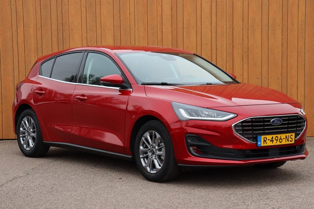 Ford Focus 1.0 EB Hybrid Titanium Style orgNL stoel+raamverw, 12 maanden, 125 pk, Gebruikt, Euro 6