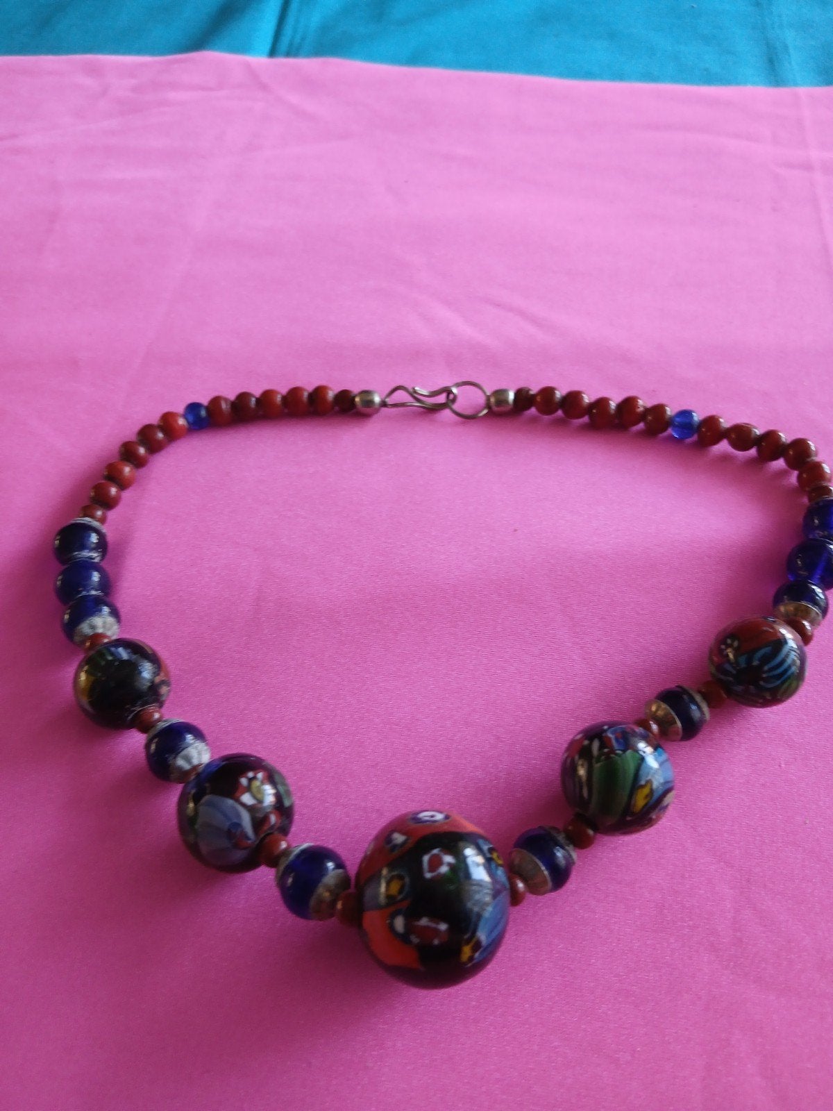 Murano glas ketting, Ophalen of Verzenden, Zo goed als nieuw