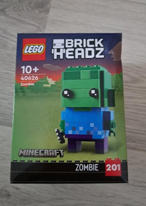 Lego 40626 BrickHeadz Minecraft Zombie Nieuw/Sealed, Ophalen, Nieuw
