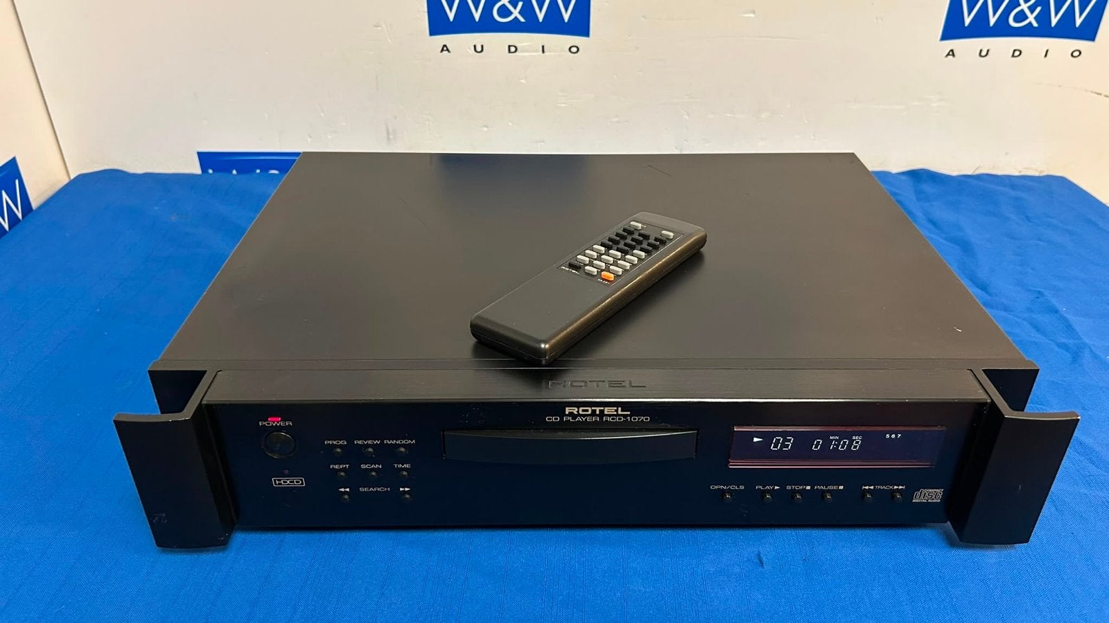 Rotel RCD-1070 CD-speler met HDCD-decoding, Overige merken, Gebruikt, ., Ophalen of Verzenden