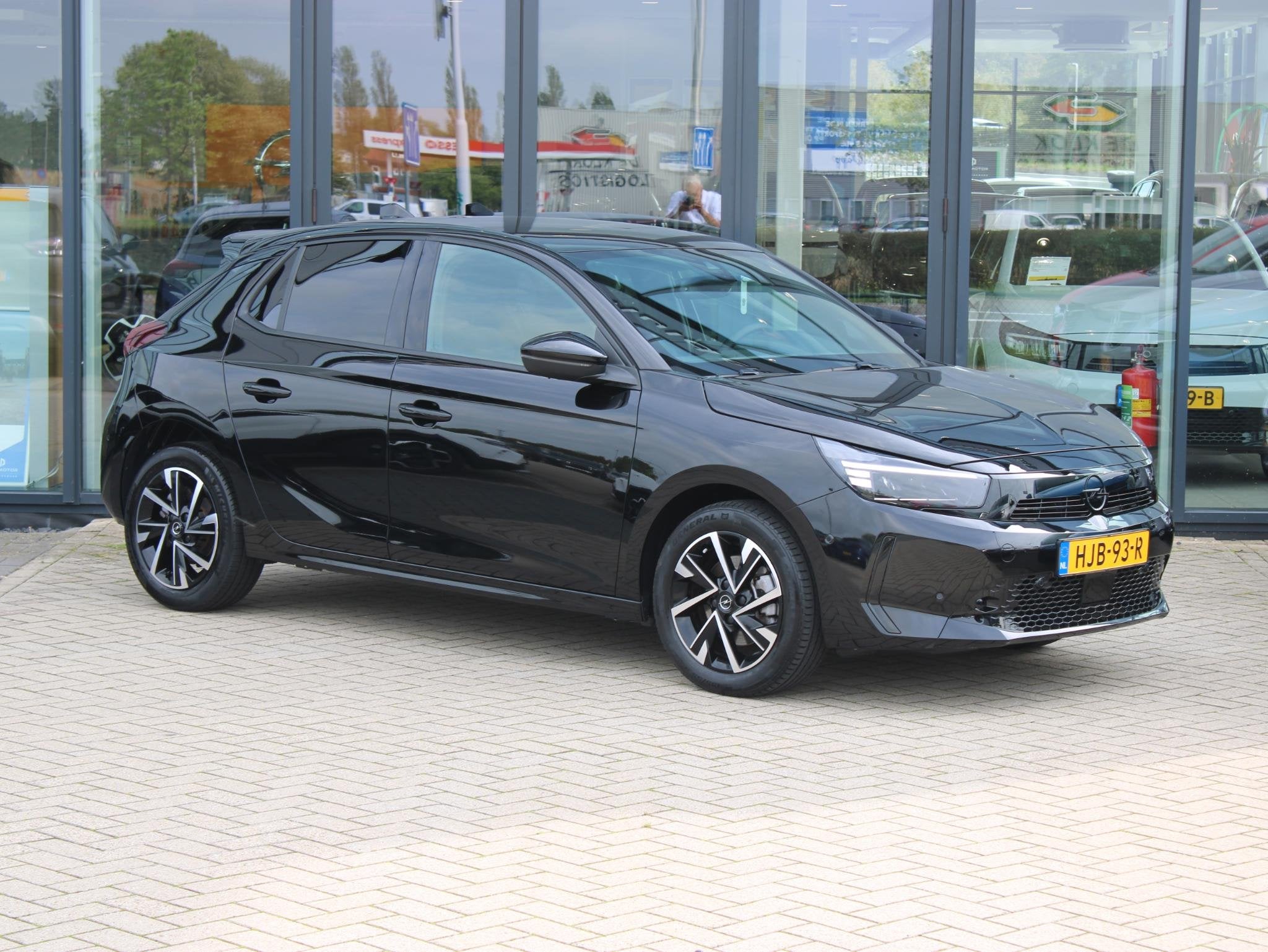 Opel Corsa 1.2 Turbo Hybrid GS NAVI / ECC / CAMERA, Auto's, Opel, Stof, Gebruikt, Euro 6, 1199 cc