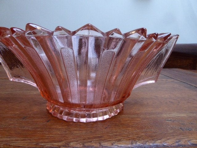 Art deco persglazen coupe, Scailmont, Ophalen of Verzenden