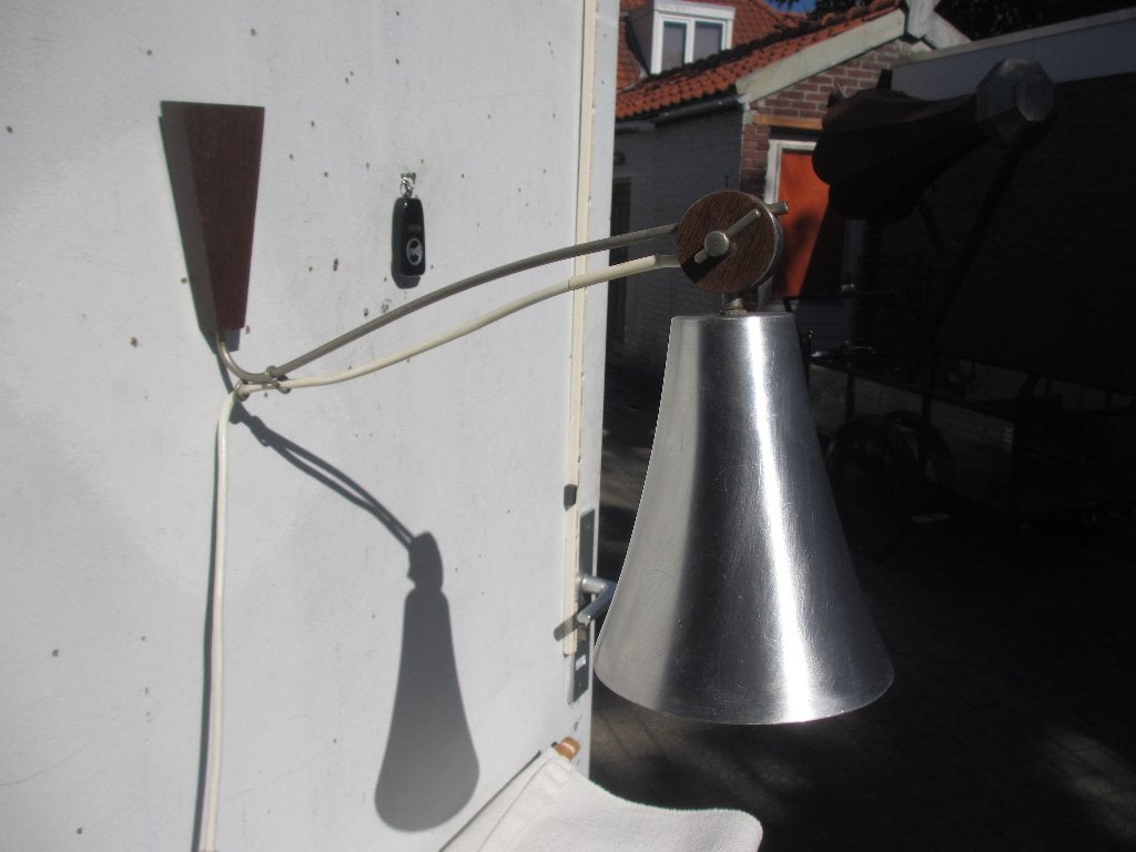 Vintage Philips wandlamp NX serie jaren 60, Met snoer/stekker, Gebruikt, Philips, Wandlamp