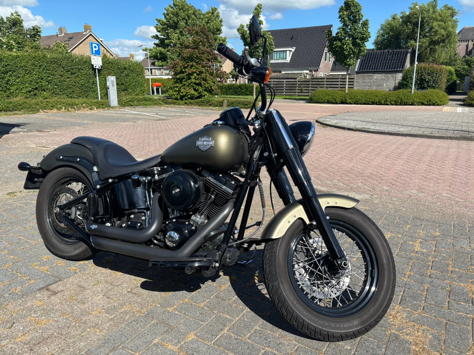 Harley Davidson - SOFTAIL Slim, 1688 cc, 2 cilinders, Occasion, LED Verlichting