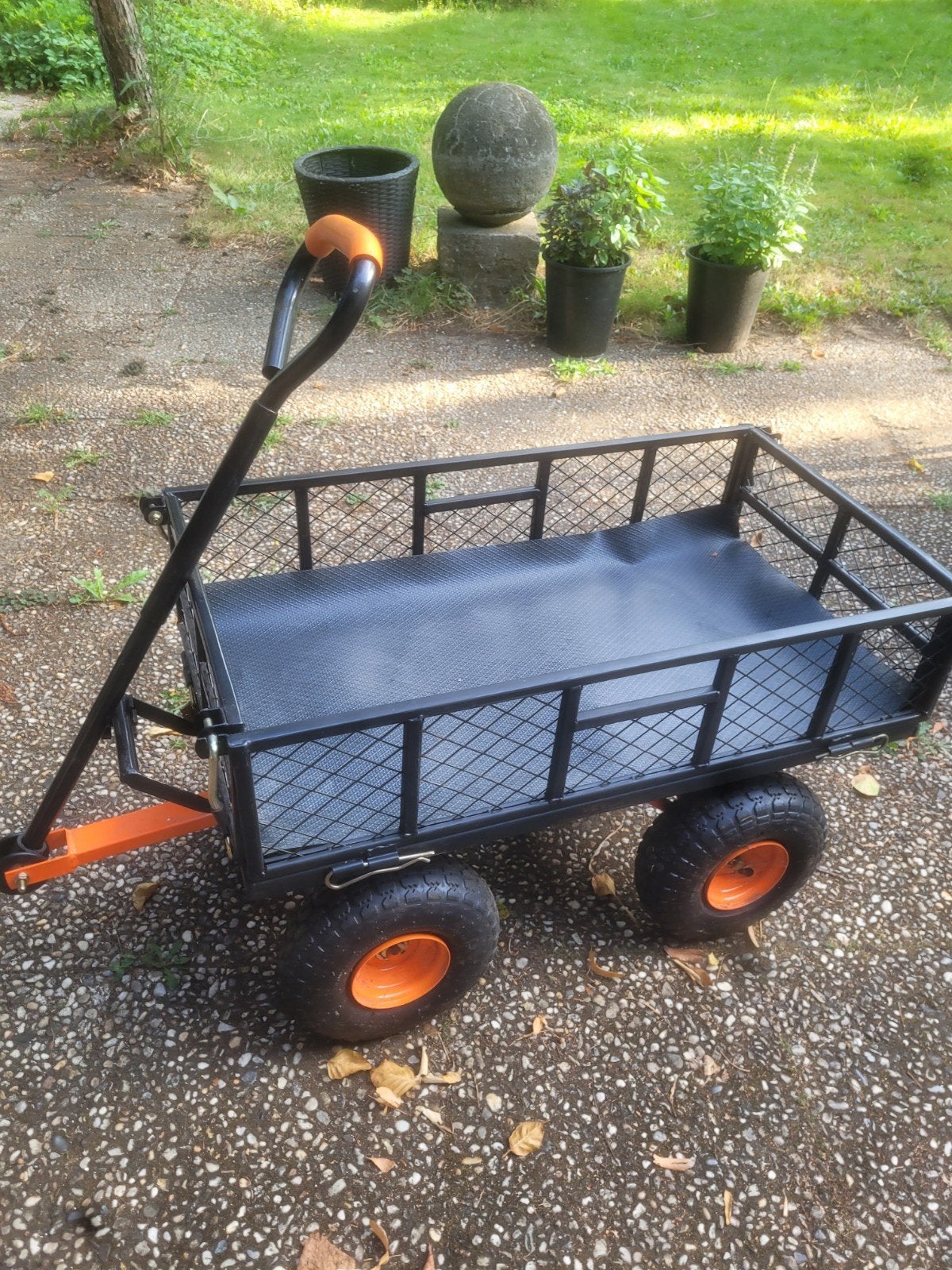 Tuinkar bolderkar Transportkar 400kg met kiepfunctie, Vevor, Ophalen, Zo goed als nieuw, Vevor, Opvouwbaar