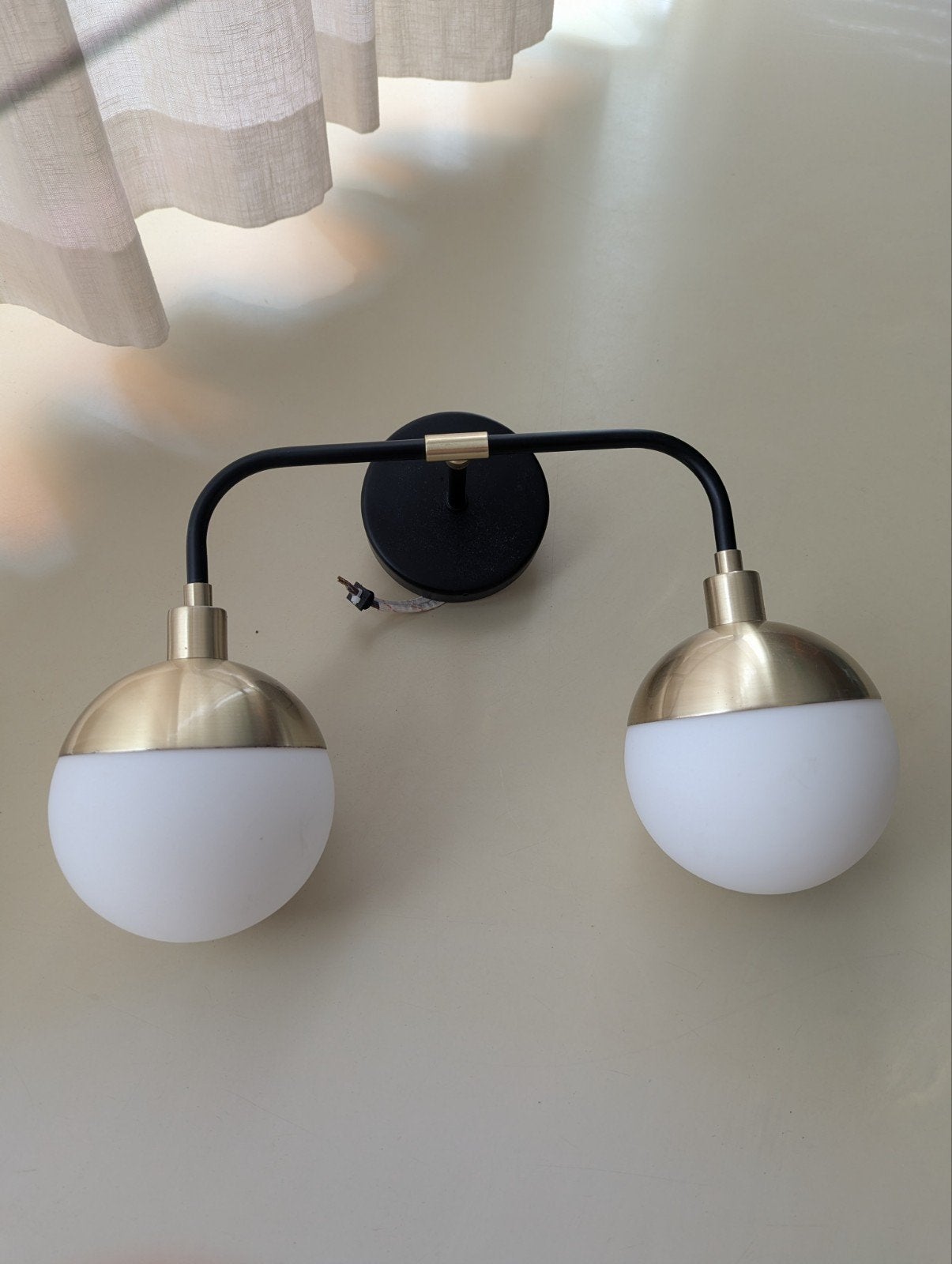 Prachtige badkamer lamp, Ophalen, Zo goed als nieuw, Metaal