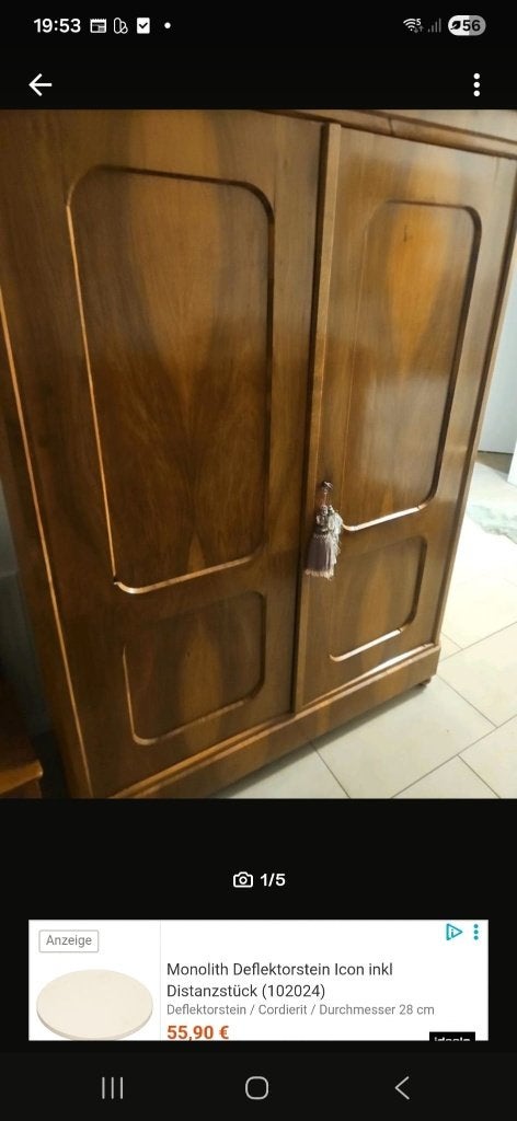 Kast biedermeier antiek, Antiek en Kunst, Antiek | Meubels | Kasten, Ophalen