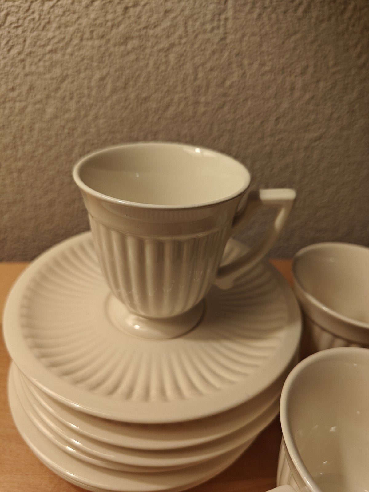 mooie set koffie kopjes vintage, Antiek en Kunst, Ophalen of Verzenden