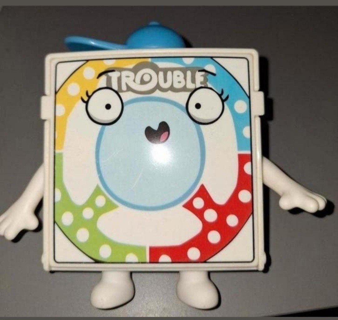 Trouble bordspel figuur - McDonald's Happy Meal, Ophalen of Verzenden, Zo goed als nieuw, Reisspel