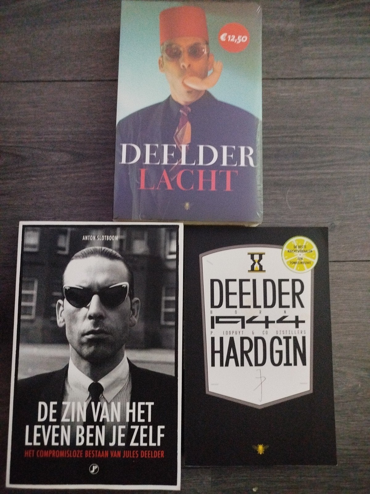 JULES DEELDER BOEKEN COLLECTIE, Jules Deelder, Anton Slotboom, Ophalen of Verzenden, Zo goed als nieuw, Nederland