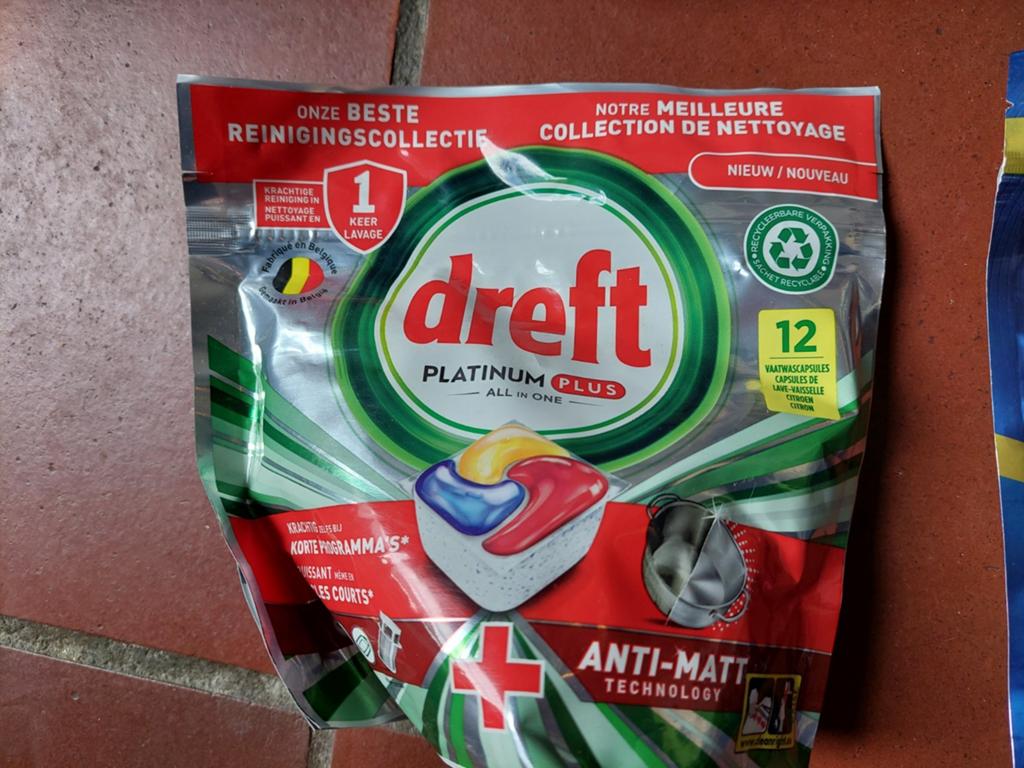 3x   vaatwastabletten, Ophalen of Verzenden, Gebruikt, Minder dan 85 cm
