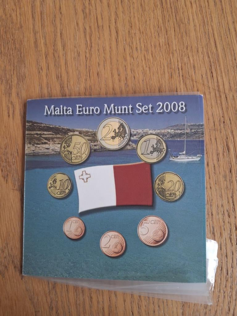 Malta Euro Munt Set 2008, Postzegels en Munten, Munten | Europa | Euromunten, Ophalen of Verzenden