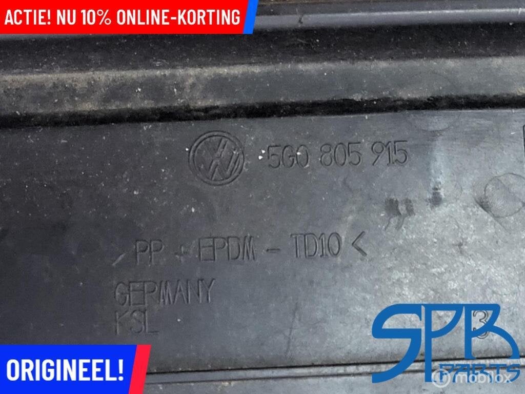 Bumperspoiler VW GOLF 7 voor SPOILER VOORBUMPER 5G0805915, Gebruikt, Volkswagen, Ophalen of Verzenden, Volkswagen