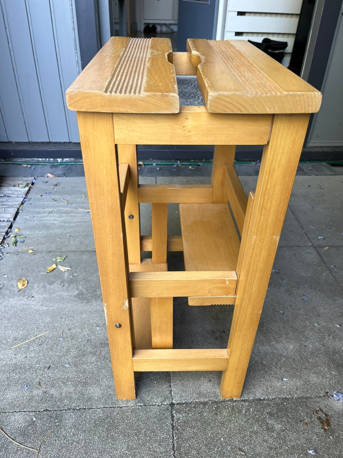 Bibliotheek krukje, Ophalen, Zo goed als nieuw, Hout
