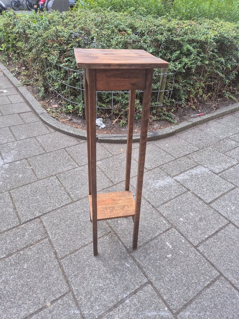 Planten tafeltje, Ophalen, Minder dan 55 cm, Gebruikt, Antiek  landelijk