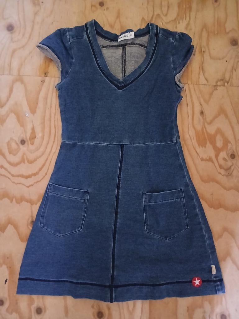 KIK*KID Denim Jurk Maat 152, Ophalen of Verzenden, Gebruikt, KIK*KID, Meisje