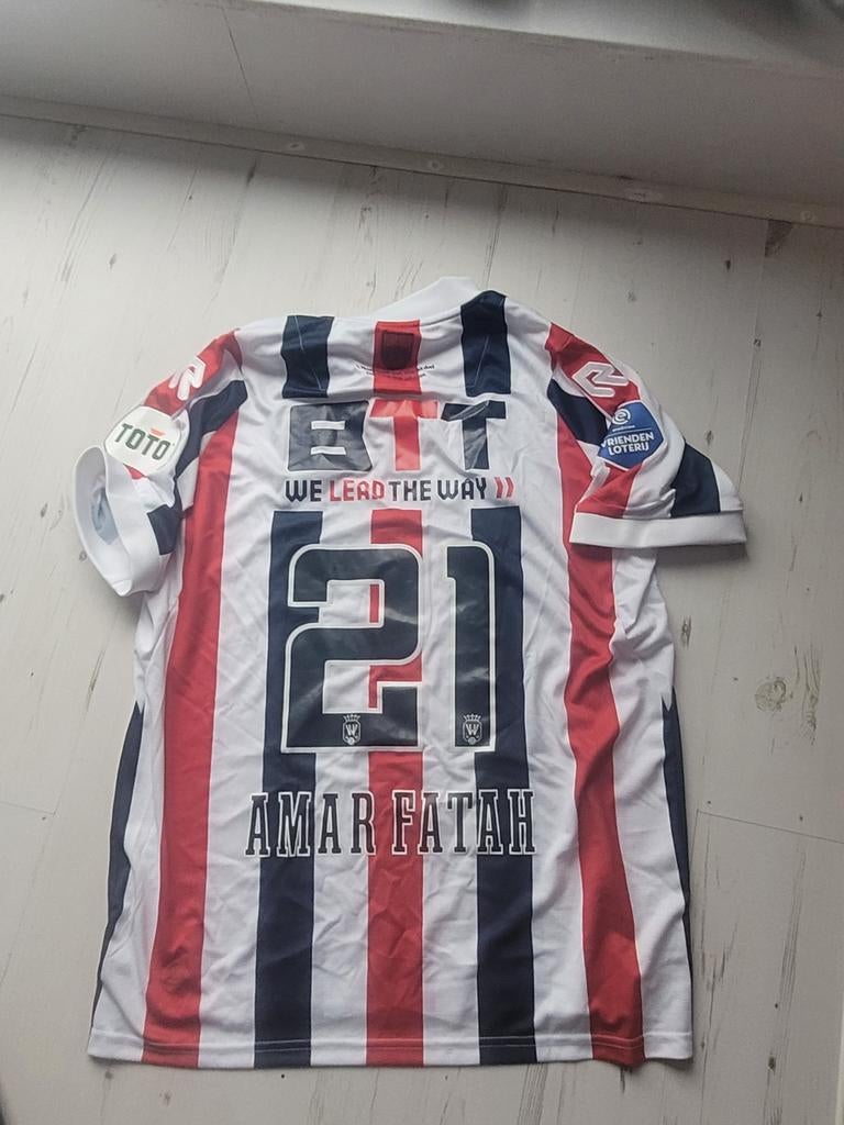 Matchworn shirt Willem II., Verzamelen, Ophalen of Verzenden, Zo goed als nieuw, Willem II, Shirt